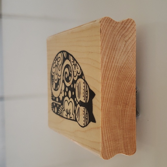 Laurel Burch Cat Stamp LB Flowering Feline - Picture 4 of 9